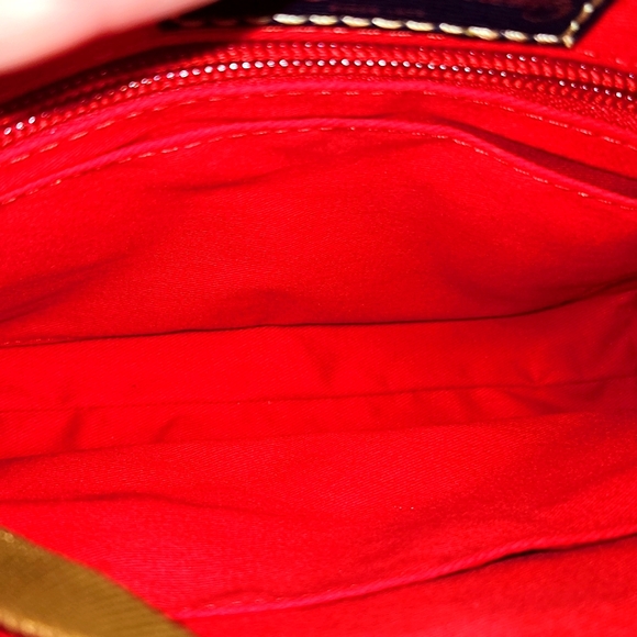 NEW●●Dooney Bourke Small  Lexington Crossbody, Navy☆ - Picture 7 of 12